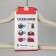 Clothing shoulders, size 46-48, flocked coating, price per pcs, white color