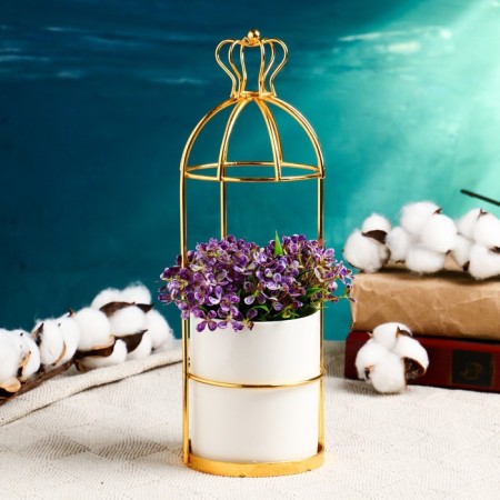 Pot on the stand "Cage" 27x10x10cm