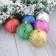 Set of balls plastic D-7 cm, 6 pcs "proxy spikes" mix