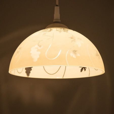 Lumber cap "Grapeye vine" 1 lamp White E27 40W d.250-3