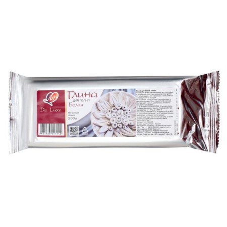 Clyting for modeling white 500 g "Ray" de luxe, does not require firing