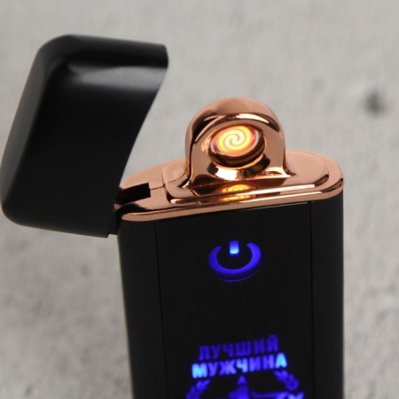 Electronic lighter "Best Man", 3 x 7.5 cm.-5