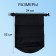 Yugana Germushka, PVC, waterproof 15 liters, reinforced, one belt, black