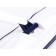 Pioneer MS011 mop for washing the floor, with a spray, 300 ml, 120 cm, white-blue color