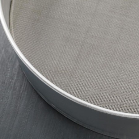 Aluminum sieve, d = 30 cm, stainless mesh-1