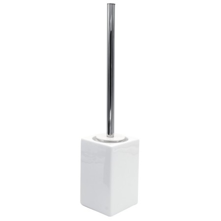 Ersh for the toilet cube, white color