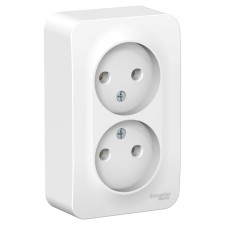 Double SE BLANCA, 16 A, 250 V, invoice, without salary, IP20, white, Blnra000211