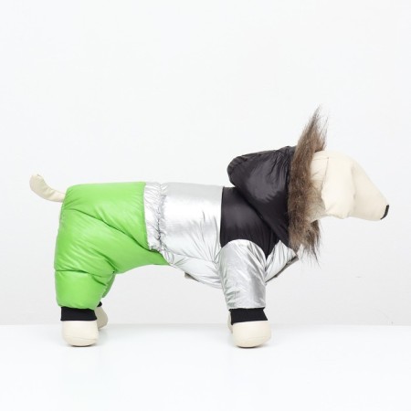 Kombinson "Fluff", size 18 (DS 40 cm, fire 50 cm, Osh 38 cm), green-1