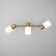 CORSO lamp, 3x40W E27, bronze color