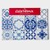 A set of serving napkins on the table “Mosaic”, 4 pcs, 45 × 30 cm, blue color
