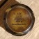Compass with a measuring tape 6x6x4.5 cm, brass
