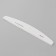 File - emery, abrasiveness 180/240, 18 cm, gray color