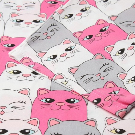 Female homemade set (T -shirt/shorts), pink color, size 46 (m)-6