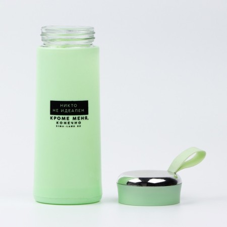 Water bottle “NOT INFORMATION”, 350 ml, glass-1