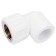 The square "Politek", polypropylene, 20 mm x 1/2 "mm, internal thread