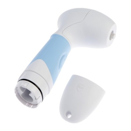 SR-03A face care device, moisture resistant, cleaning and peeling, 4 x AA, white-5