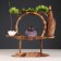 Souvenir tree, porcelain "Little hot" with a stand for incense 35x35x9.5 cm
