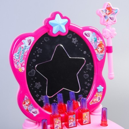 Игровой набор парикмахер, феи WINX «Блум», столик с зеркалом,свет, звук-2
