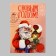 Mini Postcard Happy New Year!, Santa Claus, 7.5 x 10.5 cm, New Year