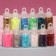 Jerk for decor, 12 bottles, multi -colored
