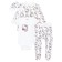 Kit for girls: T -shirt, leggings, height 62 cm
