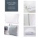 Pillow, size 50x70 cm, microgel, tick