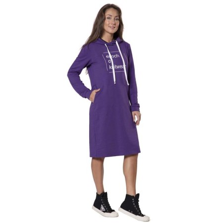 A dress from a footer, size 54, purple color-2