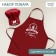 Set with apron and cap "No. 1 in the kitchen"