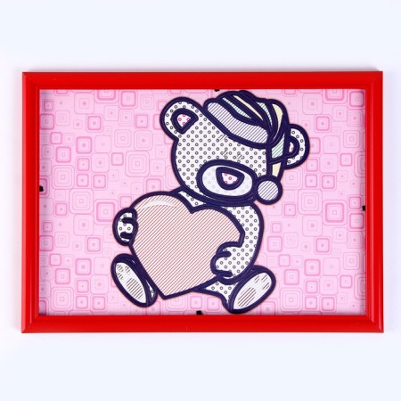 Set for creativity "Baby Paillette", Bear with a heart-1