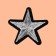 Thermal appliance "Star", 3.7 × 3.7 cm, silver color