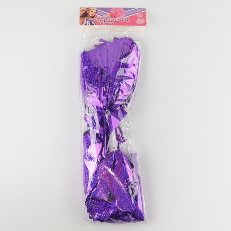Pompom 1pc, color violet holography-6
