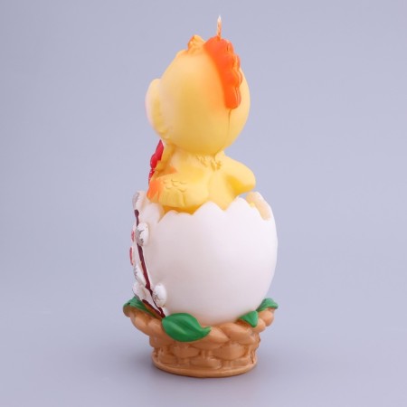 Decorative candle "Easter chicken"-3