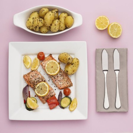 Set of 4 knives for fish Select-2
