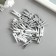 Decor for creativity wood "clothespin" mix set 20 pcs 2.5x0.7x0.3 cm