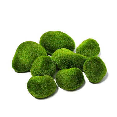 Moss Artificial "Stones", set of 8 pcs., Greengo-9