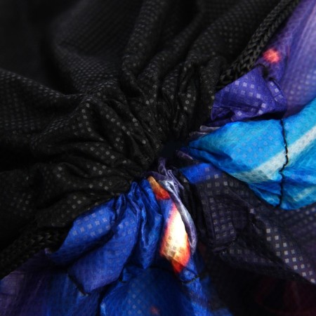 A bag for shoes "anime warrior" with a transparent window 30 x 40 cm-4