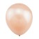 Latex ball 12 "Metal, pink gold, set of 5 pcs.