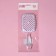 The comb is massage, ventilated, 8.5 × 20.5 cm, the color is transparent