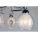 Ceiling chandelier Maluventu E27 200W