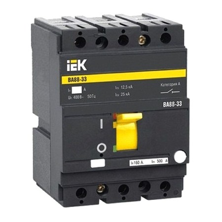 Circuit breaker automatic IEK, three-pool, 630 A, VA 88-40, SVA50-3-0630