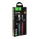 Hoco U112, Lightning cable, 2.4 A, 1 m, luminous, gut