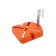 Star for the Drill "Craton" 1 14 01 002, type A, vertical, durability 235 mm, clamp 43 mm