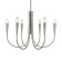 Suspended lamp Freya Fr5253PL-06N Branches, 625x625x1100 mm, E14, 6x40W, Nickel color