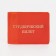 Cover for a student ticket, red color