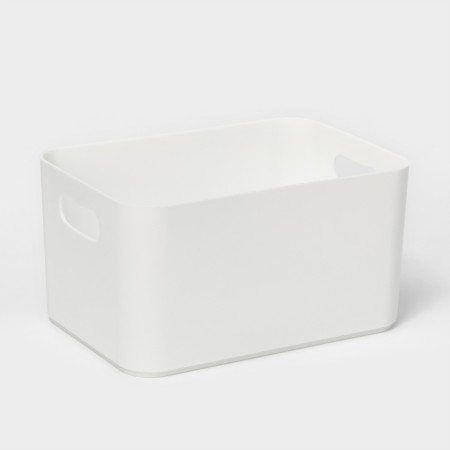 Joy basket, 2.3 l, 23 × 16 × 12 cm, white color