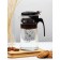Teapot after a glass of Glass Dear Flowers, 900 ml