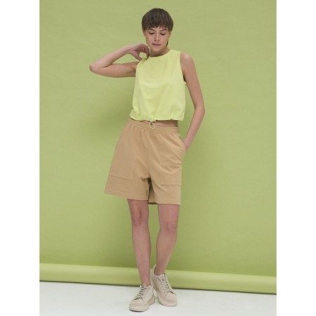 Women's shorts, size 42, sandy color-4