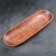 Symphony dish, 40 × 14 × 4 cm, acacia