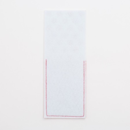 Envelope for dining rooms "Miracles Time" 8.5x22 cm, 100% p/e, felt-2