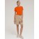 Female T -shirt, size m, orange color